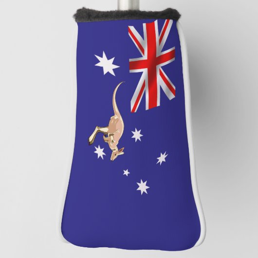 Australische vlag golfheadcover (Draai 90)