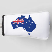 Australische vlag golfheadcover (Voorkant)