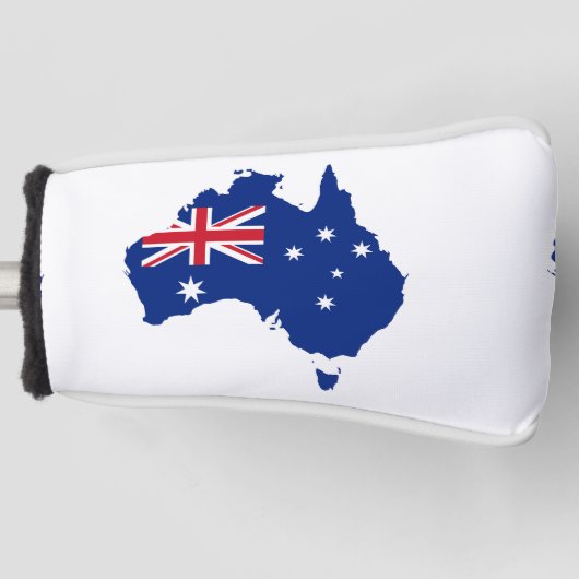 Australische vlag golfheadcover (Voorkant)