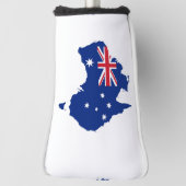 Australische vlag golfheadcover (Draai 90)