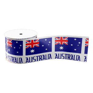 Australische vlag grosgrain lint