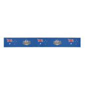 Australische vlag grosgrain lint (Voorkant)