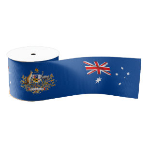 Australische vlag grosgrain lint