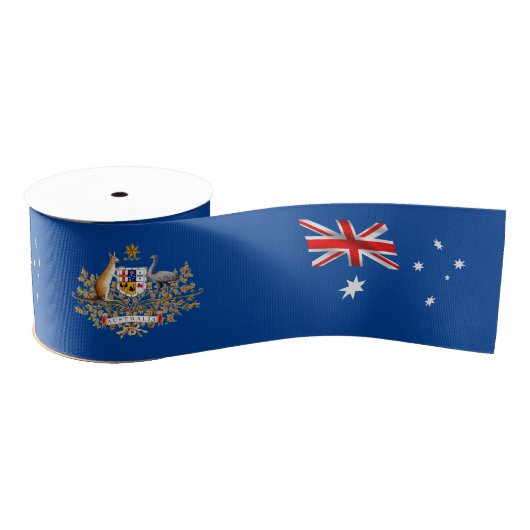 Australische vlag grosgrain lint (Spoel)