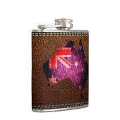 Australische vlag heupfles (Rechts)