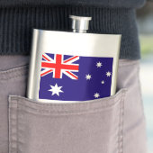 Australische vlag heupfles (Voorbeeld)