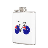 Australische vlag heupfles (Links)