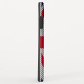 Australische vlag in de stijl van de koolstofvezel Case-Mate iPhone case (Achterkant/rechts)