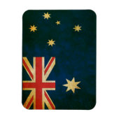 Australische vlag in Grunge Magneet (Verticaal)