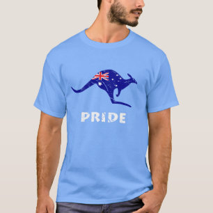 Australische vlag Kangaroo Pride Land T-shirt