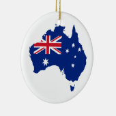 Australische vlag keramisch ornament (Rechts)