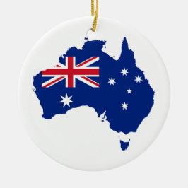Australische vlag keramisch ornament