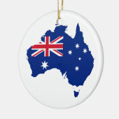 Australische vlag keramisch ornament (Links)