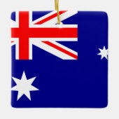 Australische vlag keramisch ornament (Voorkant)
