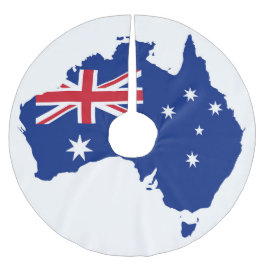 Australische vlag kerstboom rok
