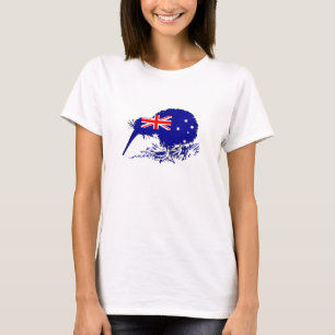 Australische vlag - Kiwi Bird T-shirt