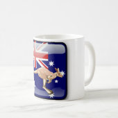 Australische vlag koffiemok (Voorkant rechts)