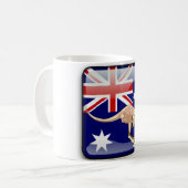 Australische vlag koffiemok (Voorkant links)