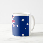 Australische vlag koffiemok (Voorkant rechts)