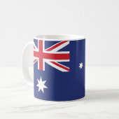 Australische vlag koffiemok (Voorkant links)