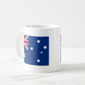 Australische vlag koffiemok (Voorkant links)