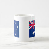 Australische vlag koffiemok (Center)