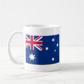 Australische vlag koffiemok (Links)
