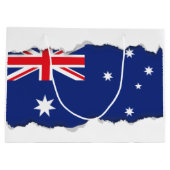 Australische vlag large cadeautasje (Achterkant)
