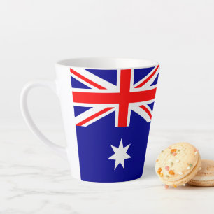 Australische vlag latte mok