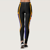 Australische vlag leggings (Achterkant)