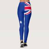 Australische vlag leggings (Achterkant)