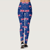 Australische vlag leggings (Achterkant)