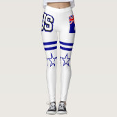 Australische vlag leggings (Voorkant)