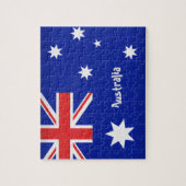 Australische vlag legpuzzel (Verticaal)