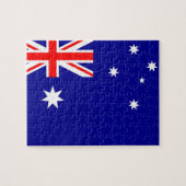 Australische vlag legpuzzel (Horizontaal)