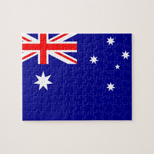 Australische vlag legpuzzel (Horizontaal)