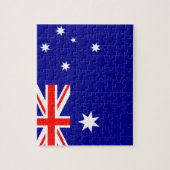 Australische vlag legpuzzel (Verticaal)