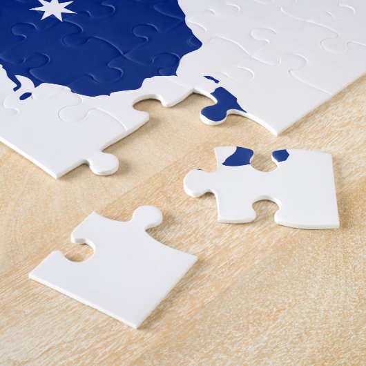 Australische vlag legpuzzel (Zijkant)