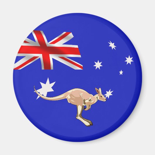 Australische vlag magneet (Voorkant)