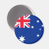 Australische vlag magneet (Voorkant / Achterkant)