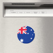 Australische vlag magneet (Insitu (Vaatwasser))