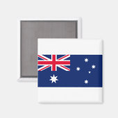 Australische vlag magneet (Voorkant / Achterkant)