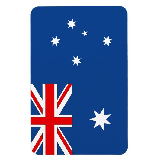 Australische vlag magneet (Verticaal)