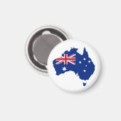 Australische vlag magneet (Voorkant / Achterkant)