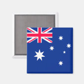 Australische vlag magneet (Voorkant / Achterkant)