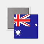 Australische vlag magneet (Voorkant / Achterkant)