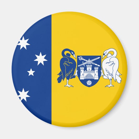 Australische vlag Magnet (Voorkant)
