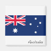 Australische vlag Magnet (Voorkant)