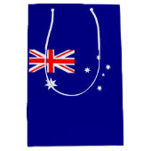 Australische vlag medium cadeauzakje (Voorkant)