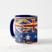 Australische vlag mok (Voorkant links)